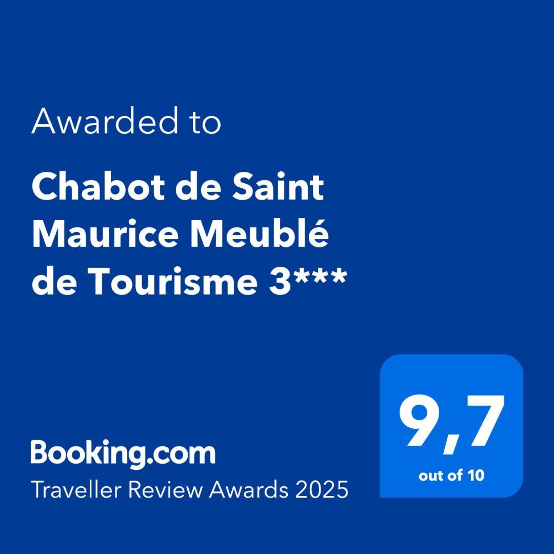 Апартаменти Chabot De Saint Maurice Meuble De Tourisme 3*** Шамбері Екстер'єр фото